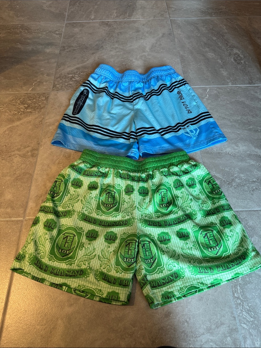 2 pairs of Baseball Lifestyle Athletic Shorts
